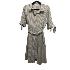 Calvin Klein Belted Shirt Dress (NWT)